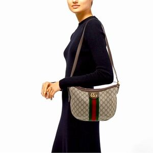 Gucci Ophida GG Beige Shoulder Bag